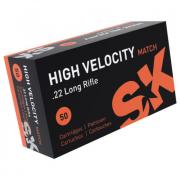 SK High Velocity Match 22 LR Ammunition