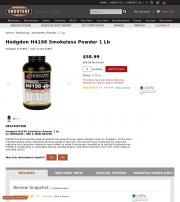 Hodgdon H4198 Smokeless Powder 1 Lb