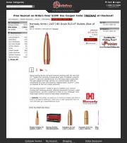 Hornady Bullets 6mm 243 80 Grain ELD VT Box of