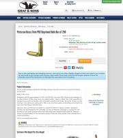 Peterson Brass 7mm Prc Unprimed Bulk Box Of 250