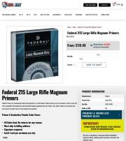 Federal 215 Large Rifle Magnum Primers